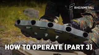 Rheinmetall ROSY – How to operate part 3 Loading and unloading magazines [upl. by Oeniri]