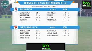 Mernda 1st XI v South Morang 1st XI [upl. by Evander]