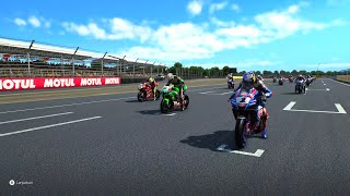 circuit de barcelona SBK 22 Gameplay PS5 UHD 4K60FPS [upl. by Leilamag]