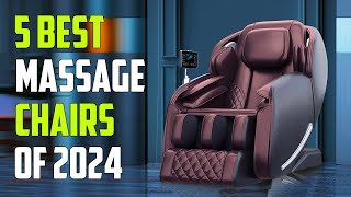 Best Massage Chairs 2024  The Only 5 You Should Consider Today [upl. by Enahpad]