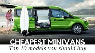 10 Cheapest Minivans and MPVs on Sale in 2020 Interior amp Exterior Review [upl. by Ytteb]