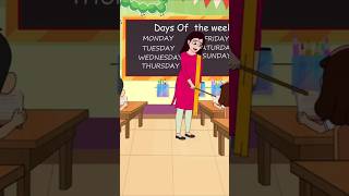 Days Of The Week  MoozyTunes learning daysoftheweek funlearning days learningvideos [upl. by Tybie5]