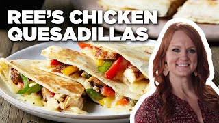 How to Make Rees Easy Chicken Quesadillas  Food Network [upl. by Yanahs]