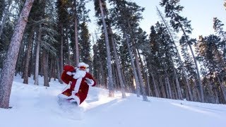 Snowboarding With Santa BorovetsBulgaria [upl. by Raamaj]