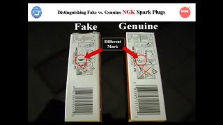 Difference between Fake amp Genuine NGK Spark plugs [upl. by Philippa]