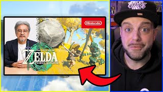 My HONEST Reaction To NEW Zelda Tears Of The Kingdom Gameplay [upl. by Einaj]