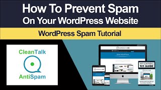 How To Prevent Spam On WordPress Website Step By Step Tutorial [upl. by Celeski]