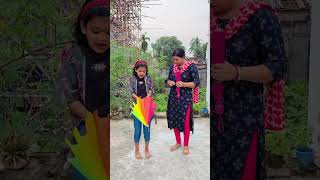 Umbrella ☔️☔️☔️☔️☂️KritikachannelShorts funny video [upl. by Clo]