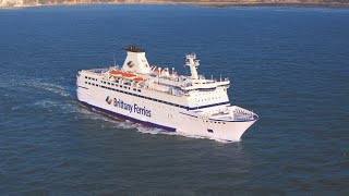 Bretagne  Brittany Ferries Cruise Ferry [upl. by Aeuhsoj444]