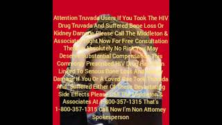 Truvada Lawsuit [upl. by Harbour614]