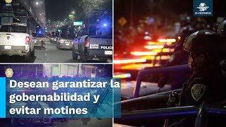 Por riesgo trasladan a 89 reos peligrosos de la CDMX a cárceles federales [upl. by Gladis149]