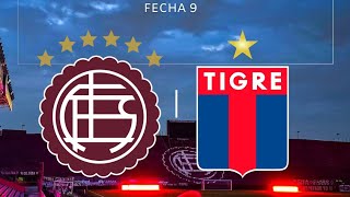 LANÚS VS TIGRE EN VIVO 🔥🎙️ [upl. by Chlo]