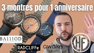 3 Montres pour 1 Anniversaire [upl. by Carla293]