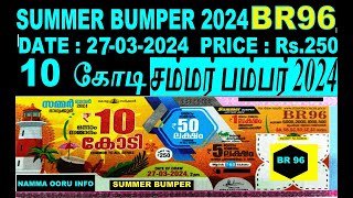 சம்மர் பம்பர் I SUMMER BUMPER I 10 கோடி I 10 CRORE Iஅடுத்து பம்பர் I KERALA LOTTERY NEXT BUMPER 2024 [upl. by Knowle]