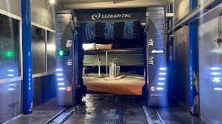 WashTec SoftCare² Pro Silverlight Autolavaggio S Albino At Night [upl. by Eiramenna]