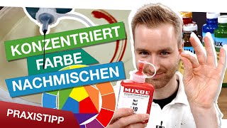 Farbe nachmischen ‒ so geht’s zum Wunschfarbton [upl. by Zosema891]