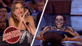 TOP TWISTED Contortionist Auditions That Will FREAK You Out  Amazing Auditions [upl. by Atnad]