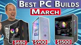 🔥 1440P Gaming is Cheap 🔥 650 amp 900 1440p Build 1500 4K  Best PC Build 2024 March [upl. by Mettah273]