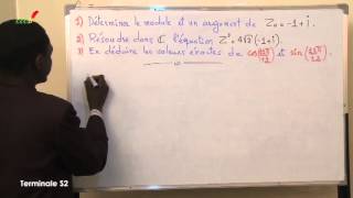 Exercices  Terminale  Mathématiques  Nombres Complexes et Racine Nième 01 [upl. by Iruyas783]