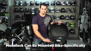 Givi Monolock Topcase Overview at RevZillacom [upl. by Medardas]