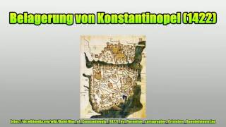 Belagerung von Konstantinopel 1422 [upl. by Iren]