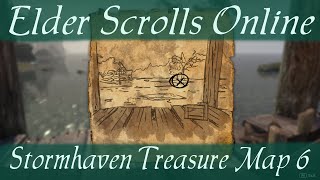 Stormhaven Treasure Map 6 Elder Scrolls Online ESO [upl. by Ecienal]