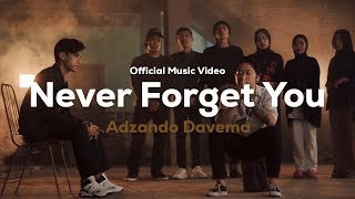 Adzando Davema  Never Forget You  Official Music Video [upl. by Dor]