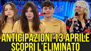 ANTICIPAZIONI AMICI 13 APRILE 2024 SCOPRI CHI È STATO ELIMINATO [upl. by Canale]