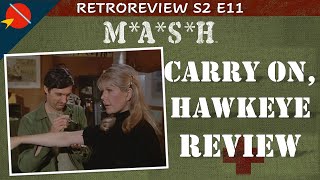 MASH Retro Review Carry On Hawkeye  Season 2 Episode 11 [upl. by Esther]