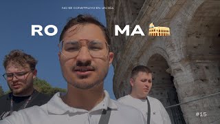 ¡Roma primer Día Colosseum Vaticano y Secretos con 3 Amigos 🇮🇹 🏟️15 [upl. by Ozneral]