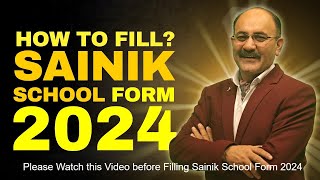 Do not Fill Sainik School Form before watching this video  How to fill Sainik School Form 2024 [upl. by Carlee]