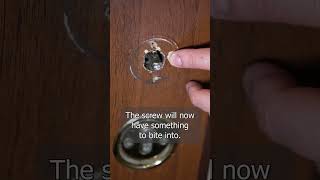 Loose door handle gets fixed [upl. by Sarette373]