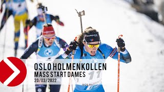 MASS START DAMES  OSLO HOLMENKOLLEN 2022 [upl. by Trevethick990]