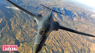 Rockwell B1 Lancer The Stealthy Spearhead of the USAF [upl. by Thorin972]