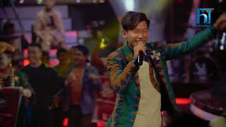 Nogen Hangsarumba quotMaalsiri Gaunuquot  The Voice of Nepal Season 5 2023 [upl. by Annavaj]