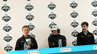 2024 D3 XC Men’s Press Conference  Peter LaRochelle Gunner Schlender Chuckie Namiot [upl. by Hahcim]