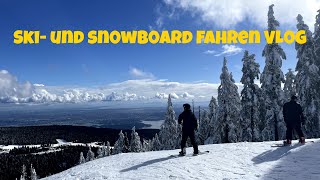 Ski und Snowboard fahren Vlog  8 [upl. by Leon814]