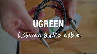 UGREEN 635mm Stereo Audio Cable Review [upl. by Bannerman406]