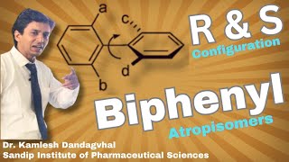 R amp S configuration in Biphyenyl Atropisomer [upl. by Rainger]