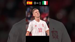 Spain vs Italy euro Cup semi final 2020 shorts football edit highlights [upl. by Serra68]