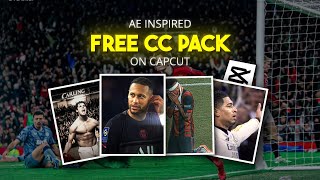 FREE Capcut CC Pack  Best AE Like CC Pack on Capcut Link in description [upl. by Audras]