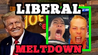 UNHINGED Liberals MELTDOWN Over Trump Victory [upl. by Sontag290]