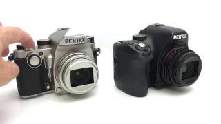 PENTAX KP VS PENTAX K50 [upl. by Yzzik]