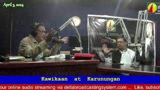 DWXI 1314 AM Live Streaming Wednesday  April 3 2024 kawikaanatkarunungan [upl. by Ttennaj]