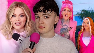 trisha paytas cancels jeffree star podcast [upl. by Gove]