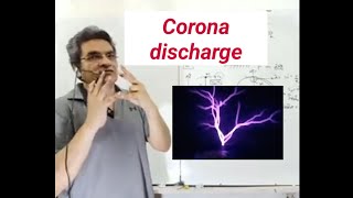 Corona discharge derivation Dielectric breakdown in Hindi For class 12 [upl. by Gunthar456]