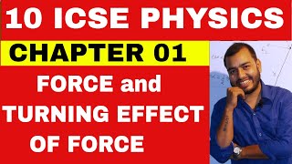 Class 10 ICSE Physics Chapter 1  Force and Moment Of Force  Centre of Gravity  Circular motion [upl. by Voorhis943]