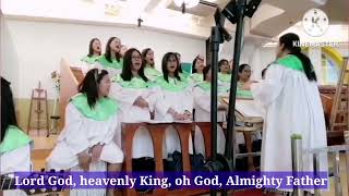 Kyrei eleison and GLORY with Lyrics Song Cover by Sowers Charismatic Community Music Ministry [upl. by Wilkinson]