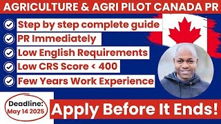 Move To Canada  Agri food pilot program 2024  Canada Work Permit amp Permanent Residency  Apply Now [upl. by Marys67]