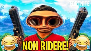 SE RIDI DEVI RICOMINCIARE IL VIDEO DIFFICILISSIMO  Fortnite Funny Moments ITA [upl. by Adnwahsal474]